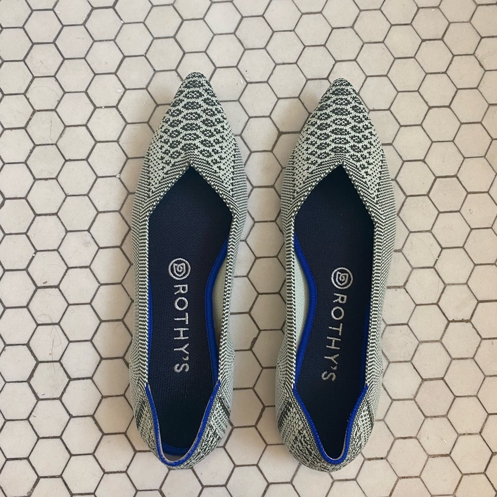 Rothy’s shoes | The Point in Pistachio Python